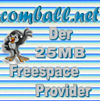 25 MB kostenloser Webspace